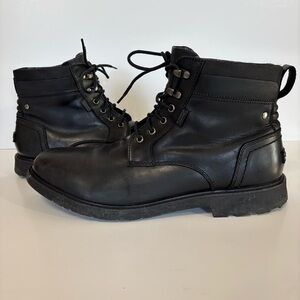 Nunn Bush Black Leather Men's Boots